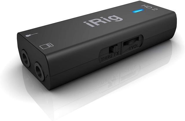 Irig hd2 digital guitar interface ios/us