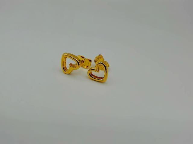 BOUCLES D OREILLES EN OR 10KT