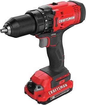 Drill driver craftsman avec batterie