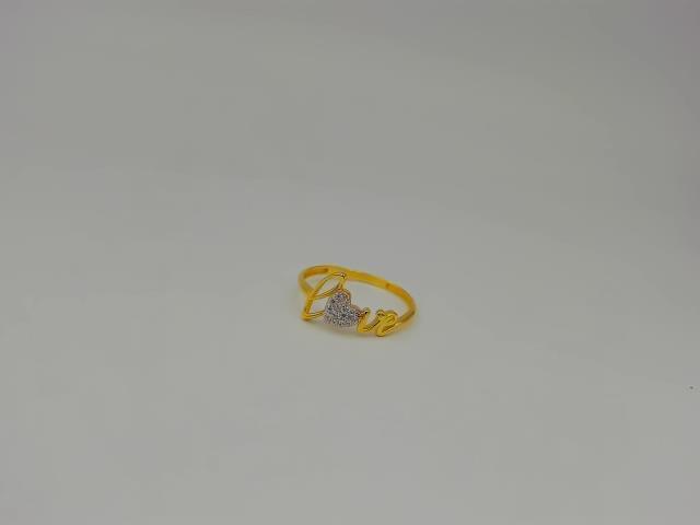 BAGUE EN OR 10KT