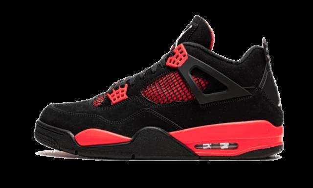 Jordan air retro 4us neuf blk rouge