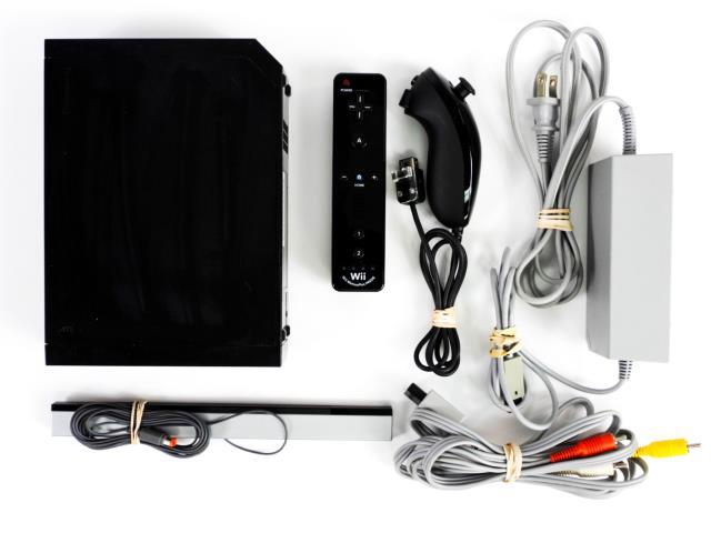 Console wii noir kit complet 2 man