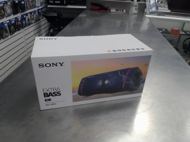 Speaker sony dans la boite