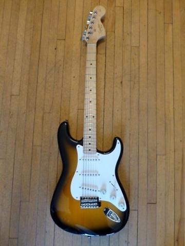 Squier stratocaster tobaco burst