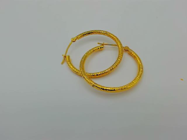 BOUCLES D OREILLES EN OR 14KT