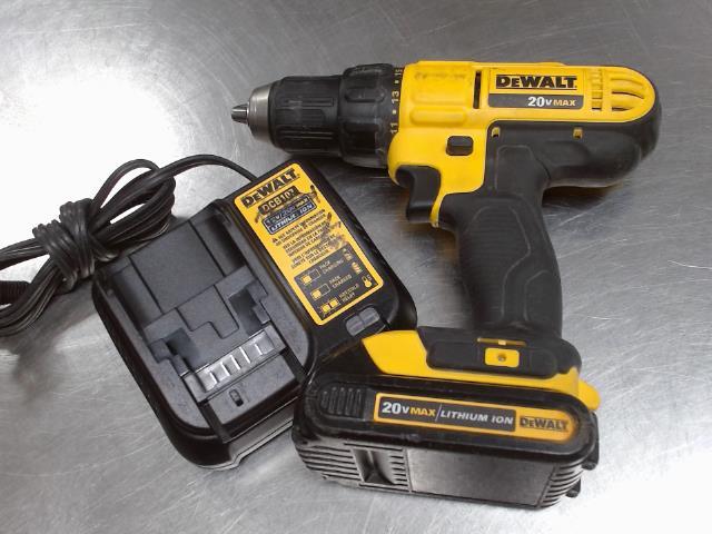 Drill sans fil dewalt av bat et charg