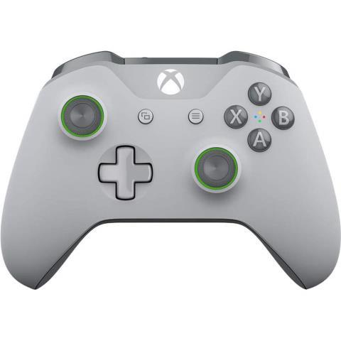 Manette xbox one verte grise