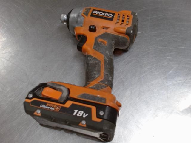 Impact drill ridgid av batterie