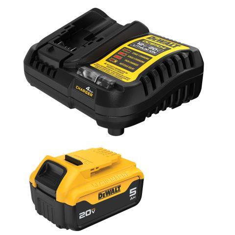 Chargeur dewalt batterie 5ah