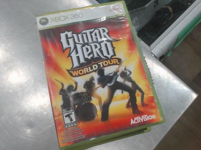 Guitar hero world tour