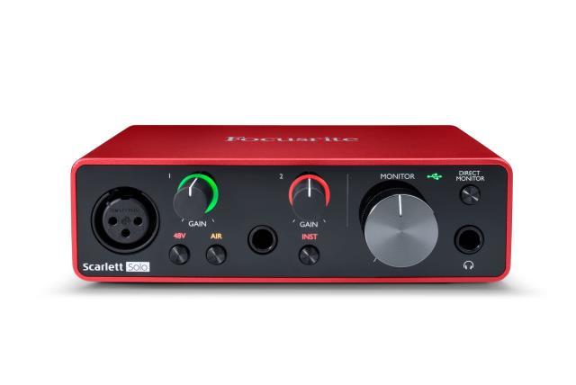 Scarlett solo focusrite 3rd gen