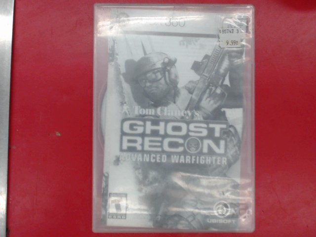 Ghost recon advanced warfighter