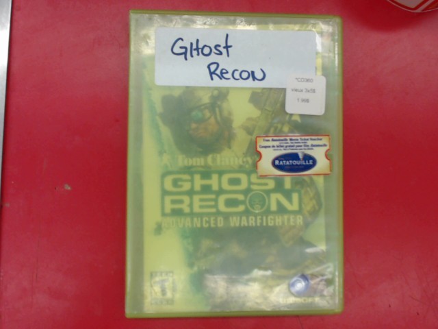 Ghost recon advanced warfighter