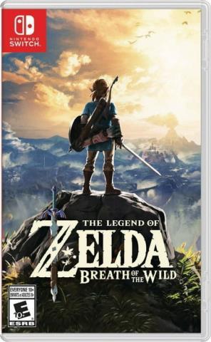 Jeu zelda breath of the wild switch