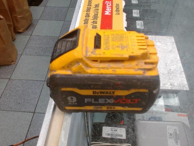 Batterie dewalt 9ah 60v