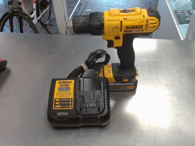 Kit drill dewalt 20v+batt+chrg