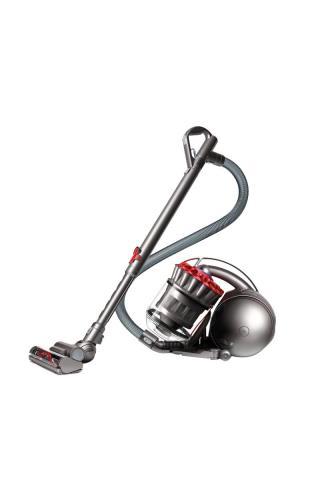 Aspirateur dyson gris et rouge