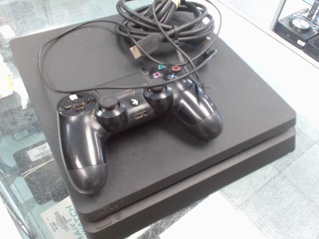 Ps4 slim 1tb + manette + fils