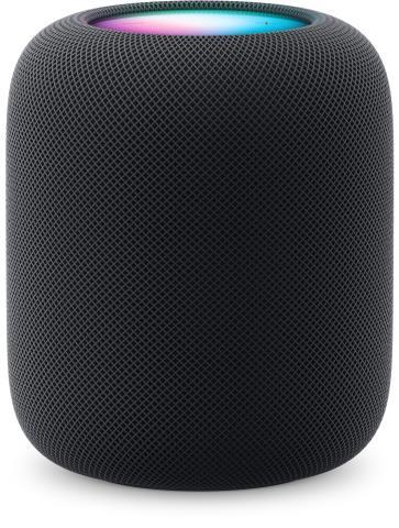 Apple homepod black + wires