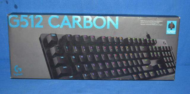 Clavier logitech g512 carbon sealed box