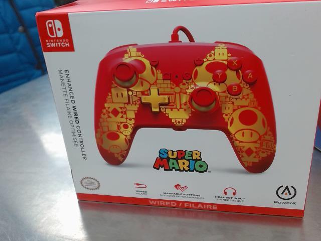 Manette switch edition super mario