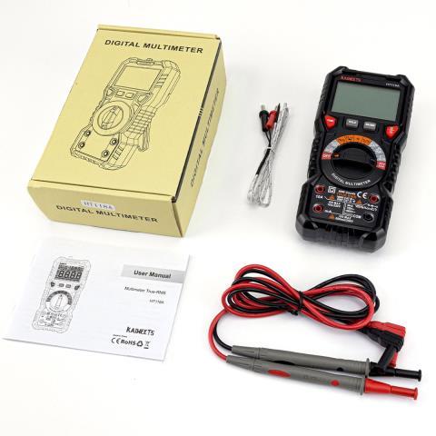 Digital multimeter in box