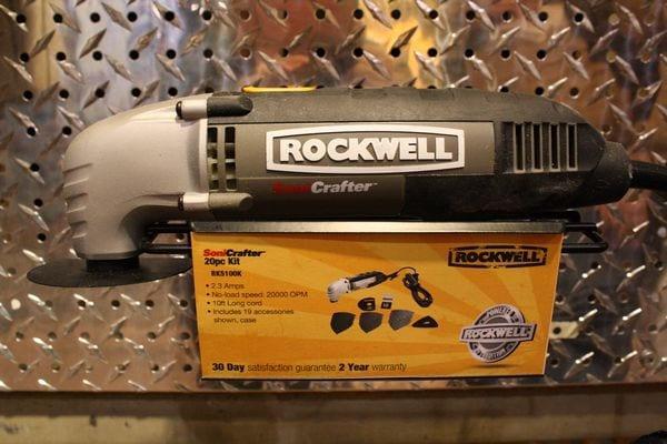 Rockwell sonicrafter tool in case + bits