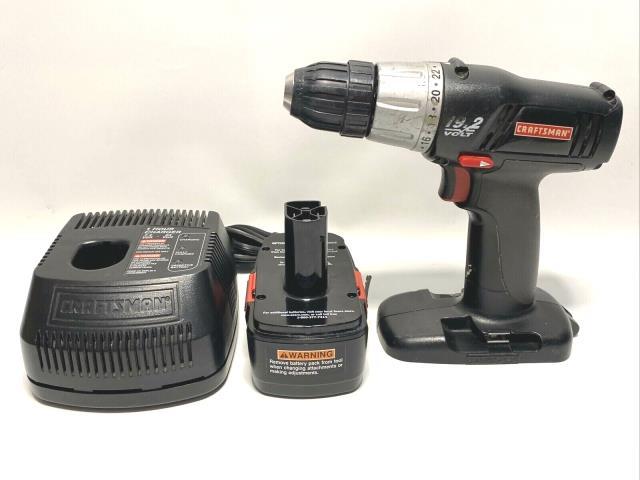 Craftsman drill + battery charger