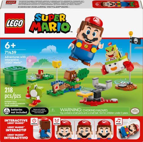 Adventure with interactive lego mario