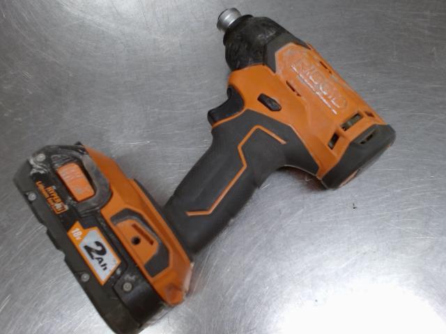 Impact drill ridgid av batterie