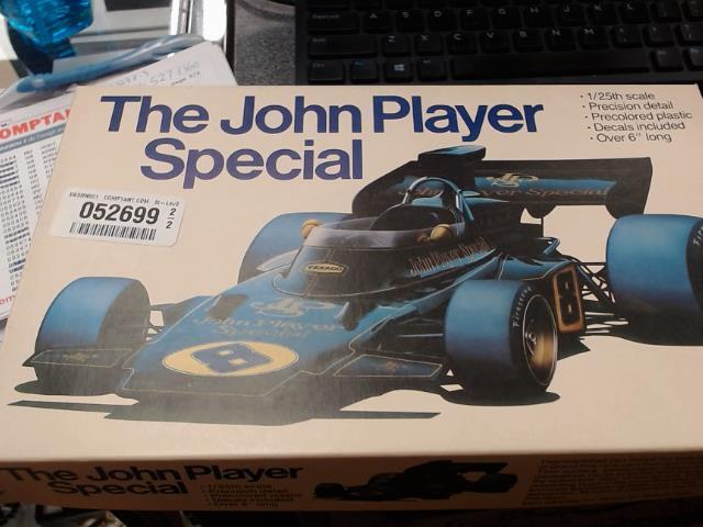 The john player special 1/25th scale