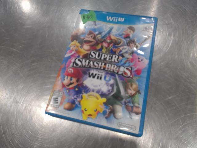 Super smash bros wii u