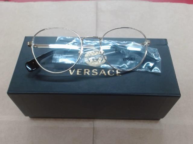 Lunettes versace homme neuve dore+etui