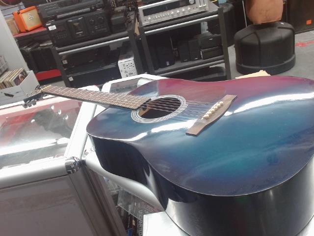 Guitar acoustique nova bleu marin