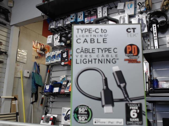 Type-c to ligtning cable