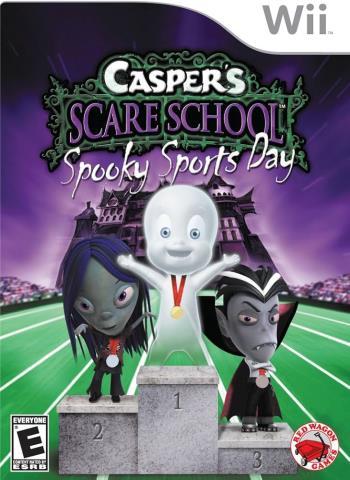 Caspers scare school spooky sports day