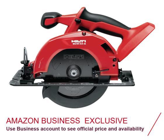 Hilti circular saw a batterie