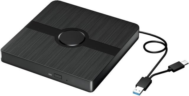 Multi-fonction external optical drive