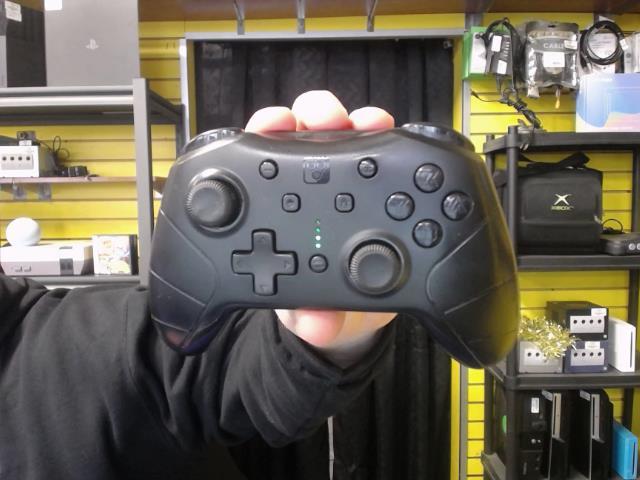 Manette noire sans fil pour switch