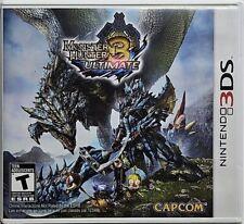 Monster hunter 3 ultimate nintendo ds