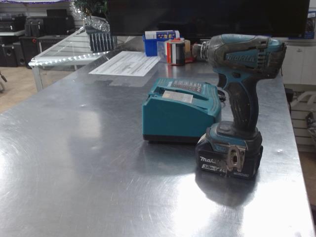 Impact makita + batt 3.0ah + charg