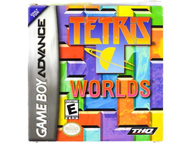 Tetris worlds gba box