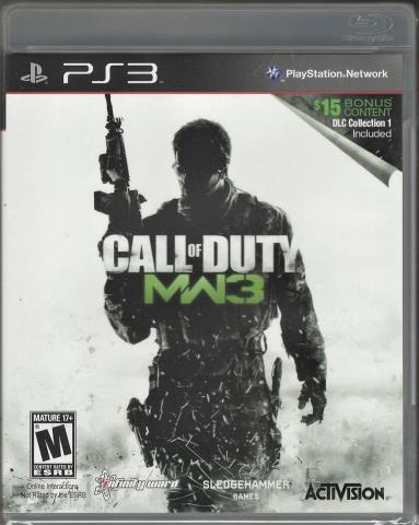 Call of duty modern warfare 3 ps3