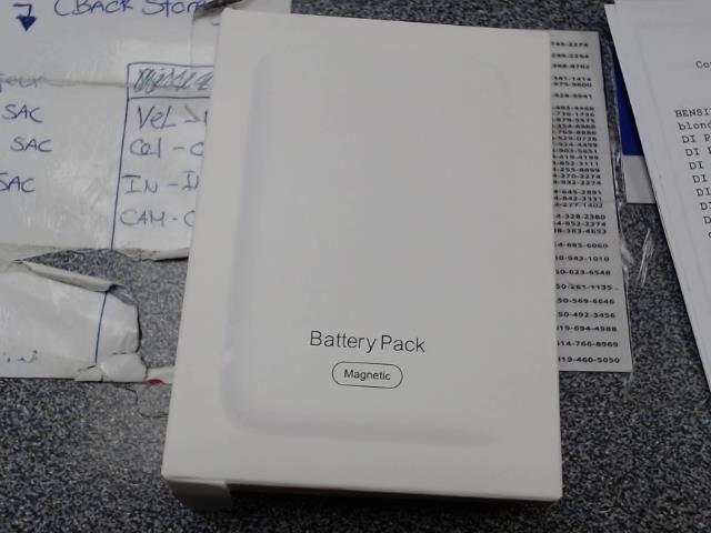 White battery pack