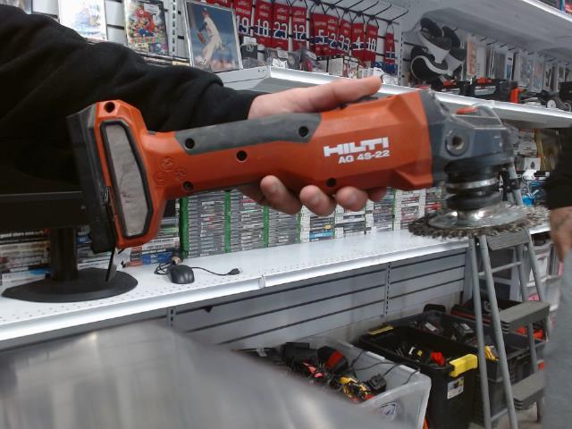 Hilti cordless angle grinder