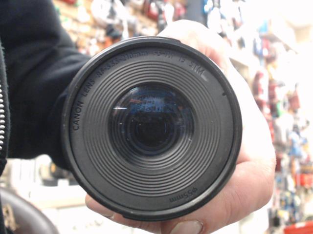 Lens 55-210 f5-7.1 is