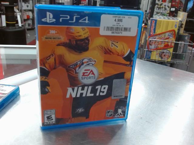 Jeux ps4 nhl 19