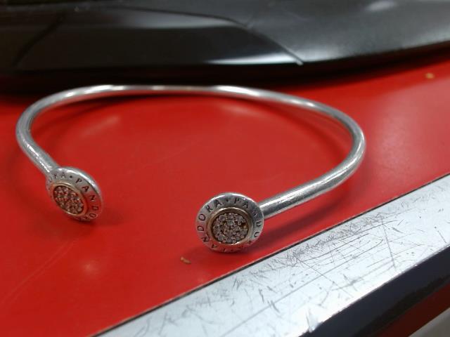 Bracelet pandora argent et or