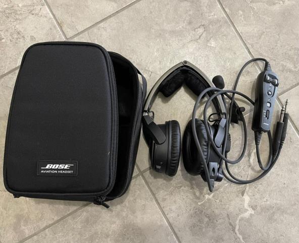 Bose headset aviation dual plug