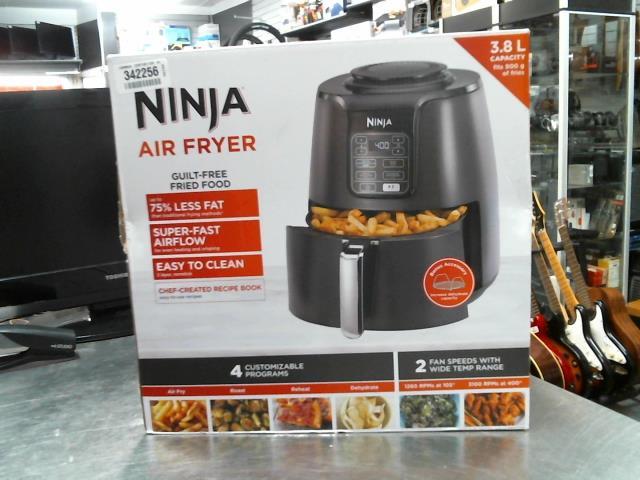 Ninja air fryer 3.8l noir